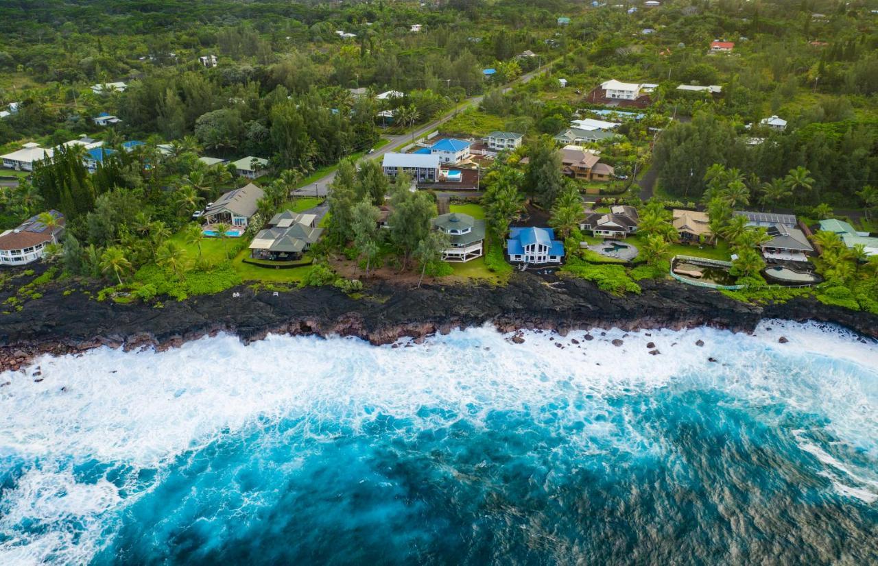 Ocean Breeze Inn Keaau Bagian luar foto